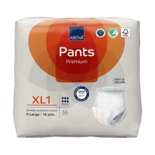 Abena Pants XL1 Orange 1400mL