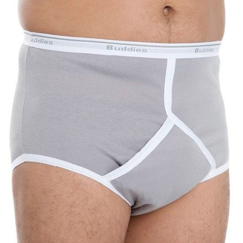 BUDDIES Dignity Y-Front High Waisted Brief Male 2XL