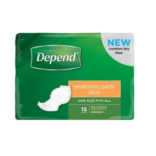 DEPEND Anatomic Pads - Plus