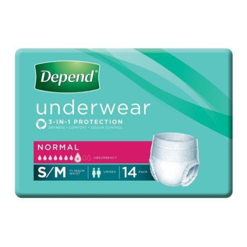 DEPEND Underwear Unisex Normal Medium