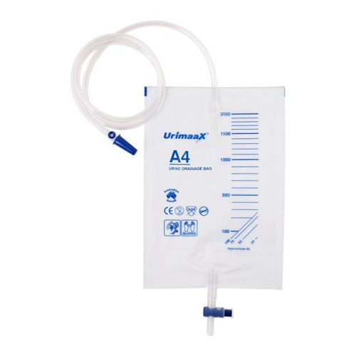 URIMAAX Urine Bag 2L Closed System Long Term