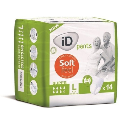 iD Pants Soft Feel Super L (100-135cm) 1550ml