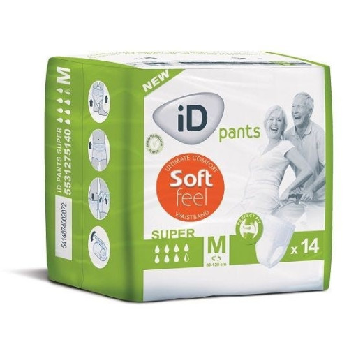 iD Pants Soft Feel Super M (80-120cm) 1550ml