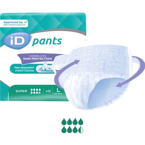 iD  Pants Super L (100-145cm)) 1950ml