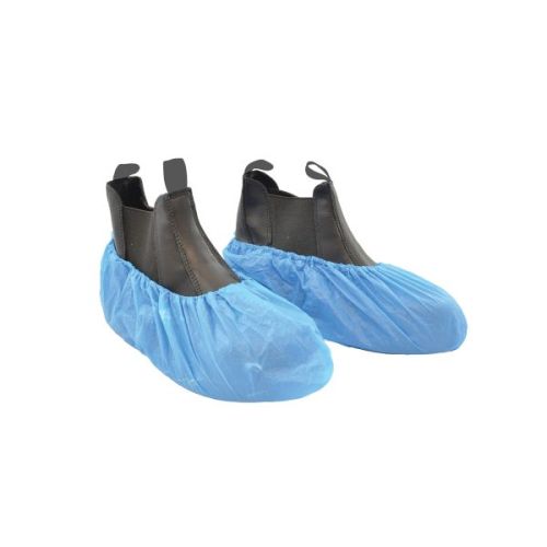 Allcare Cover Cpe Plastic Shoewaterproof Blue