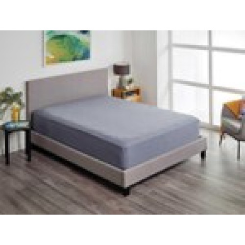 PROTECT-A-BED Fusion TENCEL Flat Charcoal Queen 